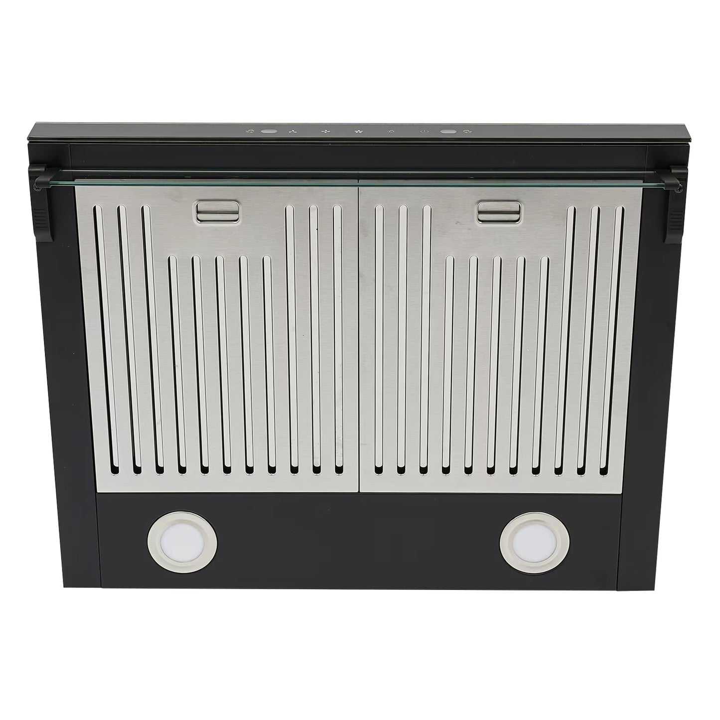 60Cm Smart Touch & Gesture Control Kitchen Range Hood with Dual Pure Copper Motors Bright LED Lights for Home & Restaurant Use