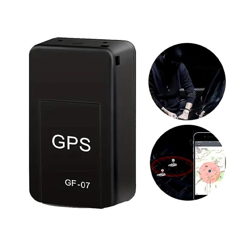 GPS Tracker for Motorcycles and Vehicles - GF07 Mini Magnetic Locator for Pets, Children, and Elderly with Mobile App Integration