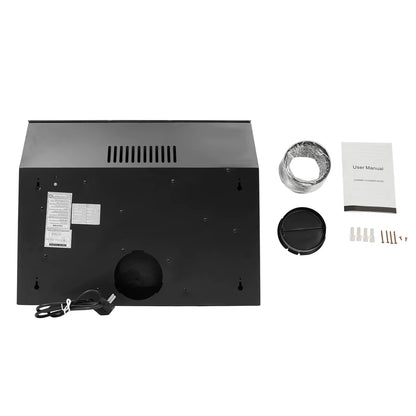 60Cm Smart Touch & Gesture Control Kitchen Range Hood with Dual Pure Copper Motors Bright LED Lights for Home & Restaurant Use