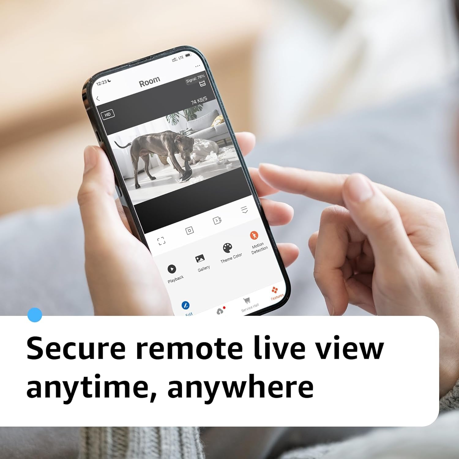 Wifi Smart Camera Charger with Premium Wide-Angle 160° – Live Remote View – 2.4G/5G Wifi – Best Mini Type‑C Plug Camera for Pets & Home – Real Time Monitoring - Ios Android App
