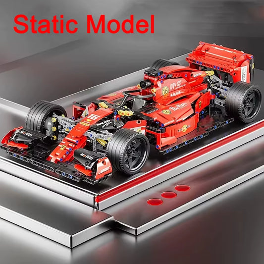 Building Blocks Car Remote Control Super Racing Car Moc Bricks RC High-Tech Model Race Car Toys Vehicle Kids Boys Christmas Gift