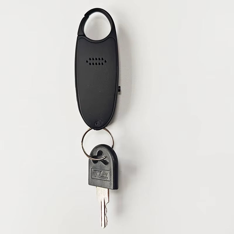 Digital Voice Activated Recorder with Playback, 4-In-1 Mini Magnetic Keychain Audio Recorder with AI Noise Cancelling