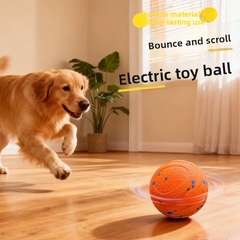 ETPU Dog Bite-Resistant Electric Molar Ball - Non-Toxic, Food Grade Certified Training Toy for Pets