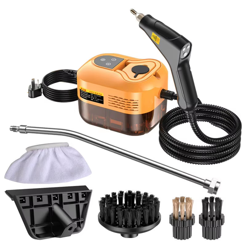 High-Performance Handheld Steam Cleaner for Household Use - Ideal for Air Conditioners, Kitchens, Cars, and Furniture (EU/US)