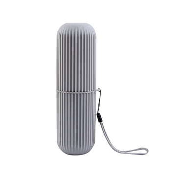 Portable Toothbrush and Toothpaste Holder Case for Travel and Camping - Protects Against Dirt and Damage