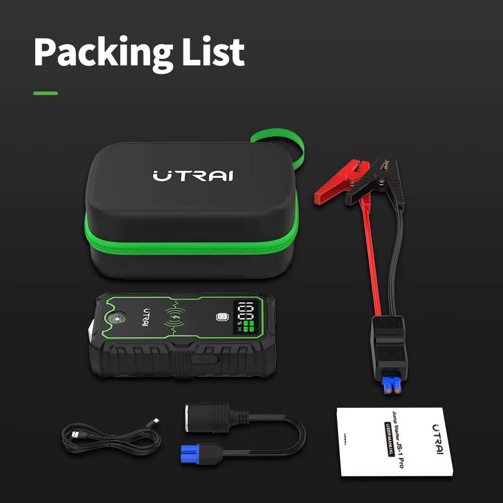 Power Bank 4000A Jump Starter Portable Charger Car Booster 12V Auto Starting Device Emergency Car Battery Starter