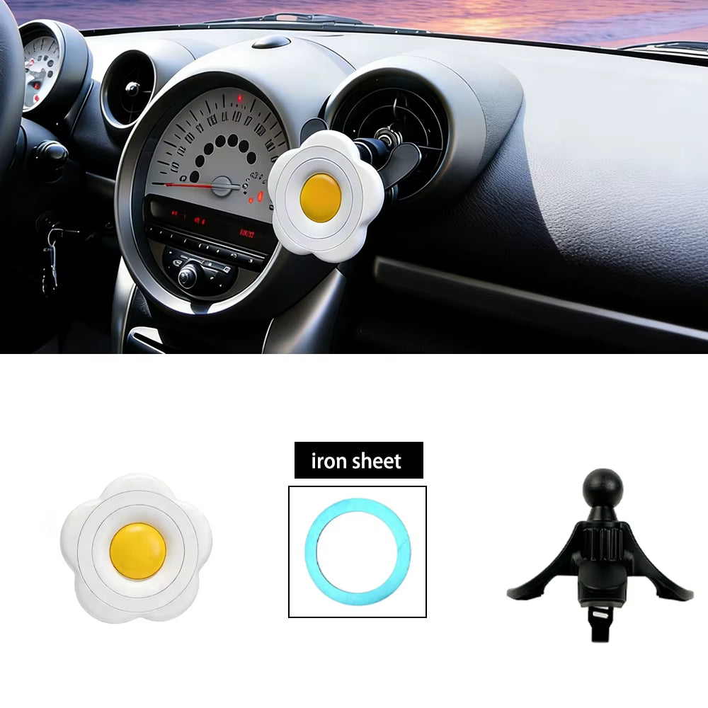 Car Air Vent Phone Holder for Mini Cooper Models R55, R56, R57, R58, R59, R60, R61 - Automotive Accessories