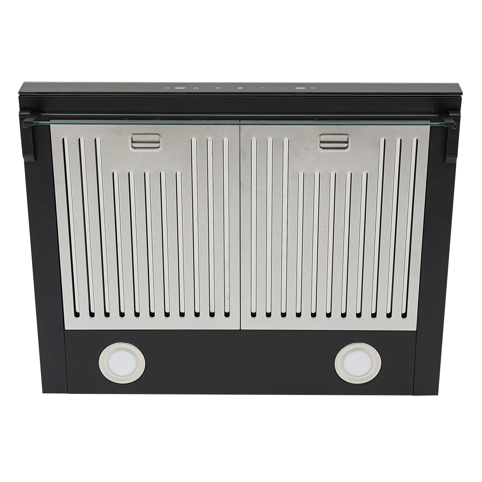 60Cm Smart Touch & Gesture Control Kitchen Range Hood with Dual Pure Copper Motors Bright LED Lights for Home & Restaurant Use