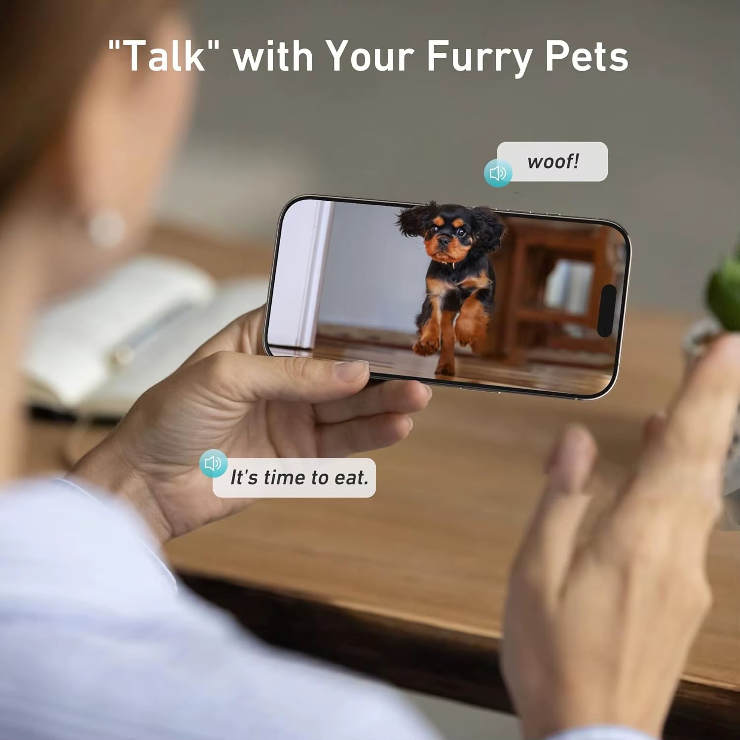 Automatic Pet Feeder with Camera & Wifi, 8L Capacity, 1080P Night Vision, Two-Way Talk, Timed Dispenser for Cats and Dogs