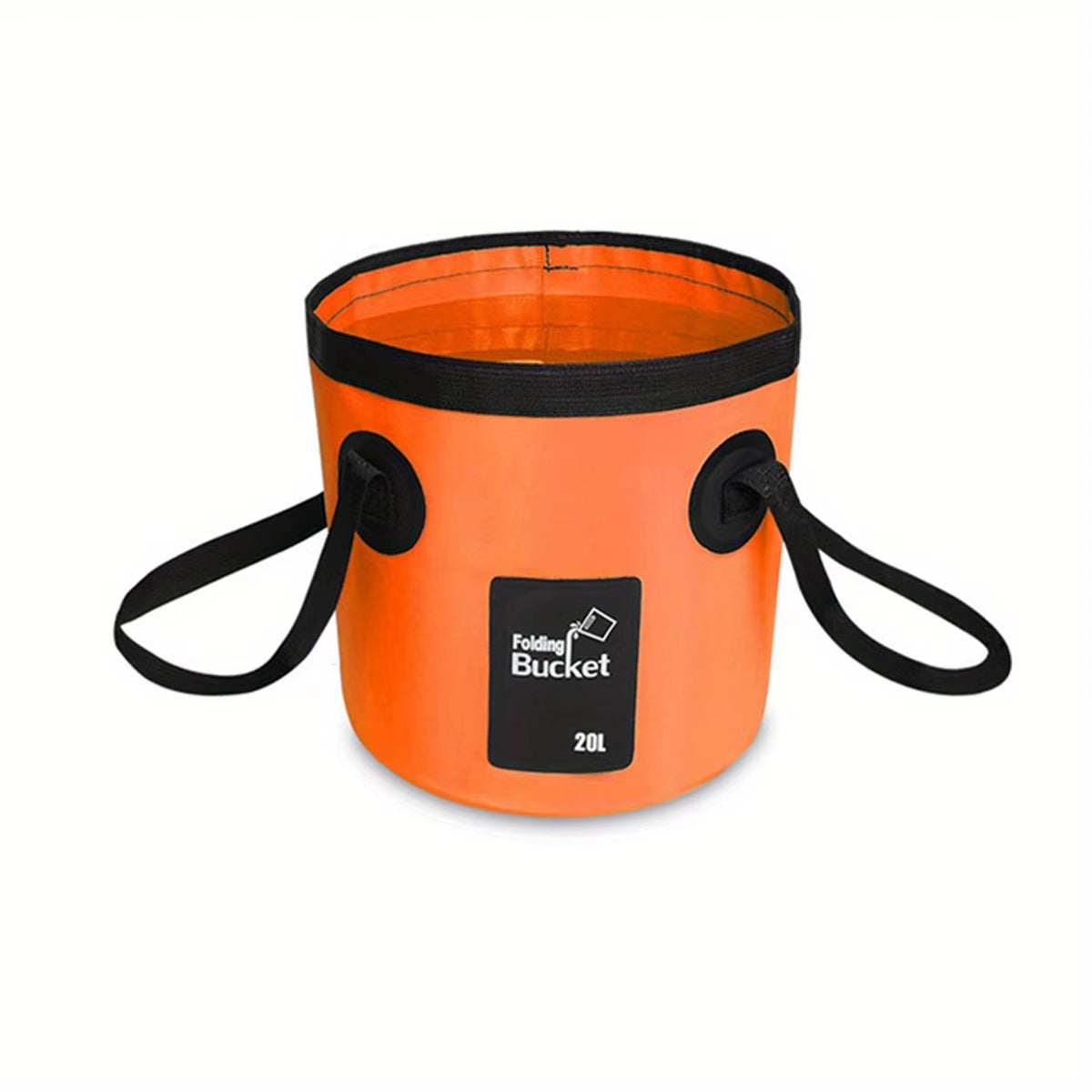 20L Portable Foldable Water Bucket for Travel, Camping, Hiking, Fishing, and Washing