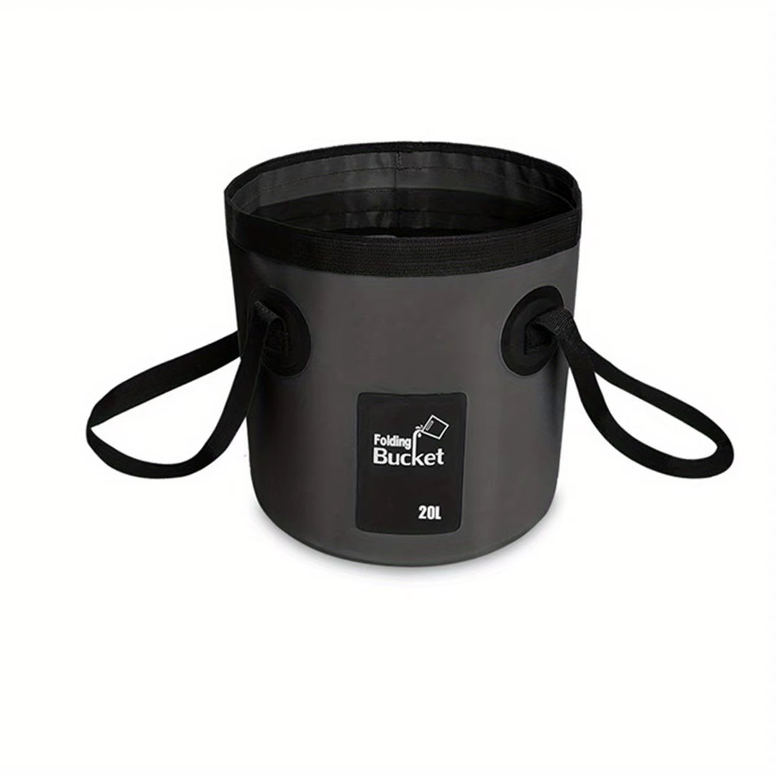 20L Portable Foldable Water Bucket for Travel, Camping, Hiking, Fishing, and Washing