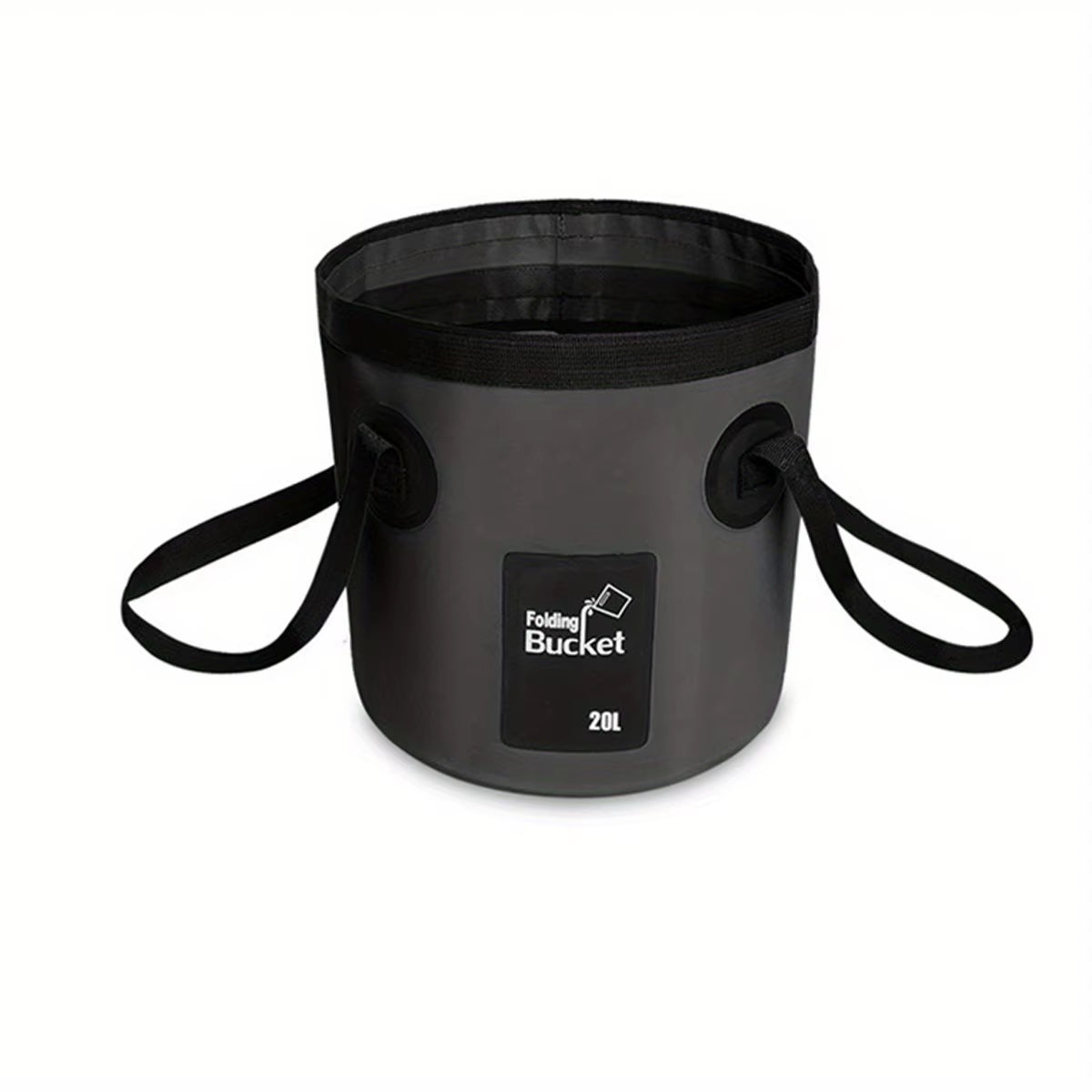 20L Portable Foldable Water Bucket for Travel, Camping, Hiking, Fishing, and Washing
