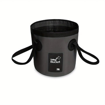 20L Portable Foldable Water Bucket for Travel, Camping, Hiking, Fishing, and Washing