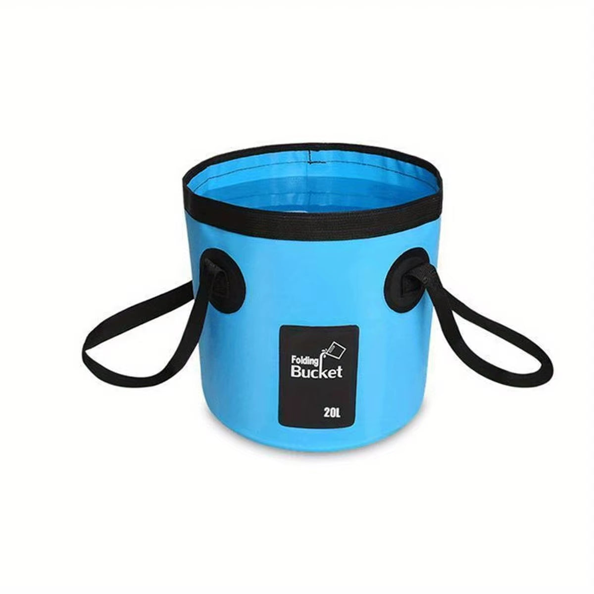 20L Portable Foldable Water Bucket for Travel, Camping, Hiking, Fishing, and Washing