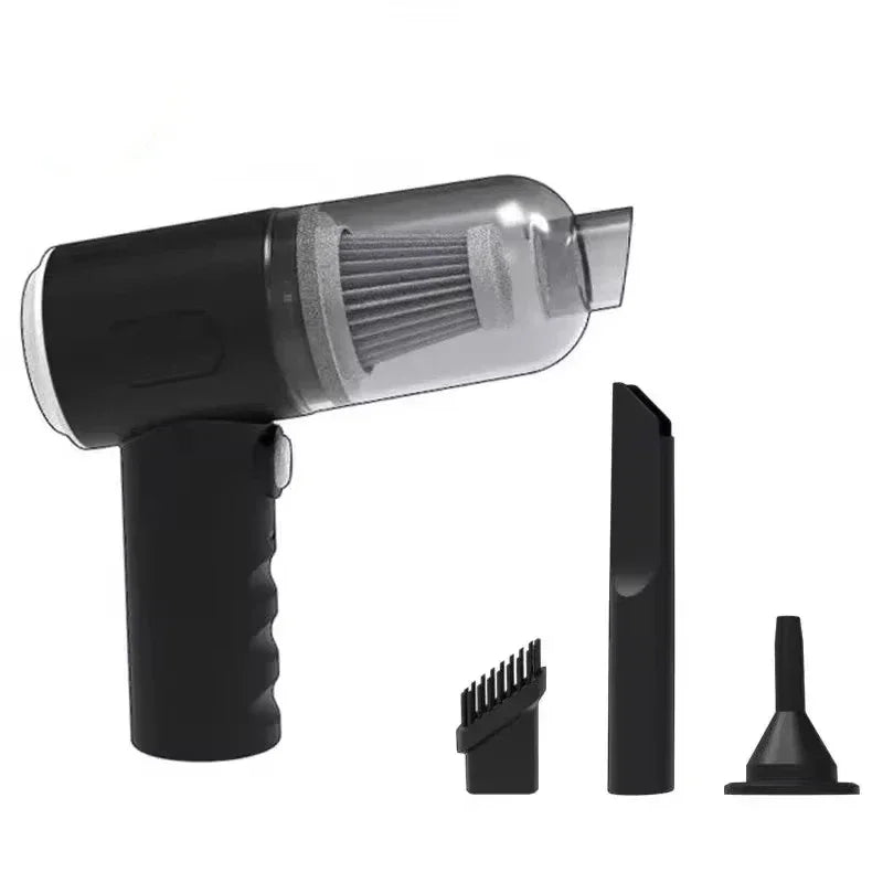 High-Power Cordless Handheld Vacuum Cleaner - 2900000PA Wireless Wet/Dry Dual-Use, USB Rechargeable 1200mAh, 2026 Model