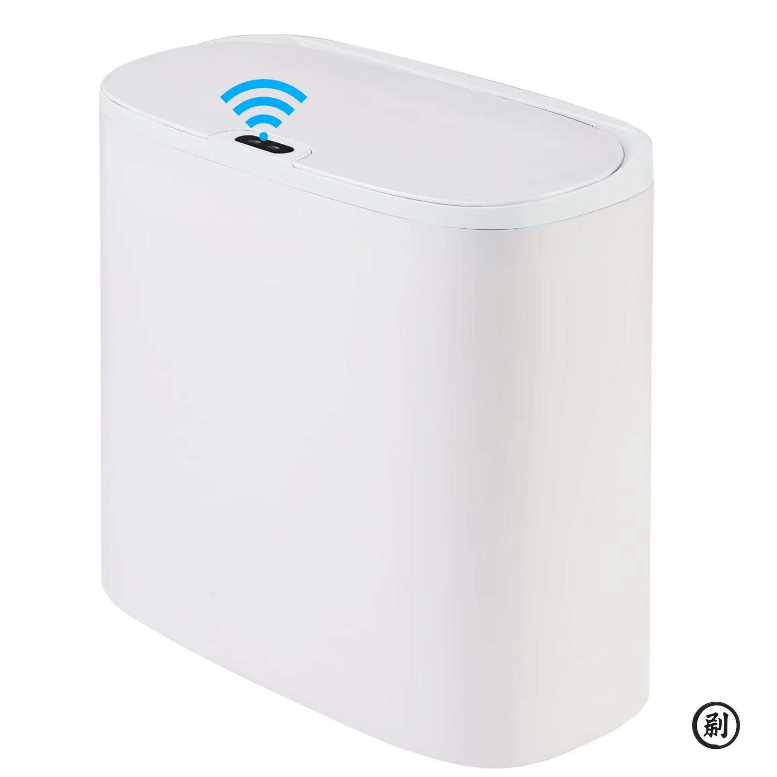 Automatic Bathroom Trash Can with Lid, Touchless Small Trash Can, Motion Sensor Waterproof Slim Garbage Can for Kitchen, Bedroom