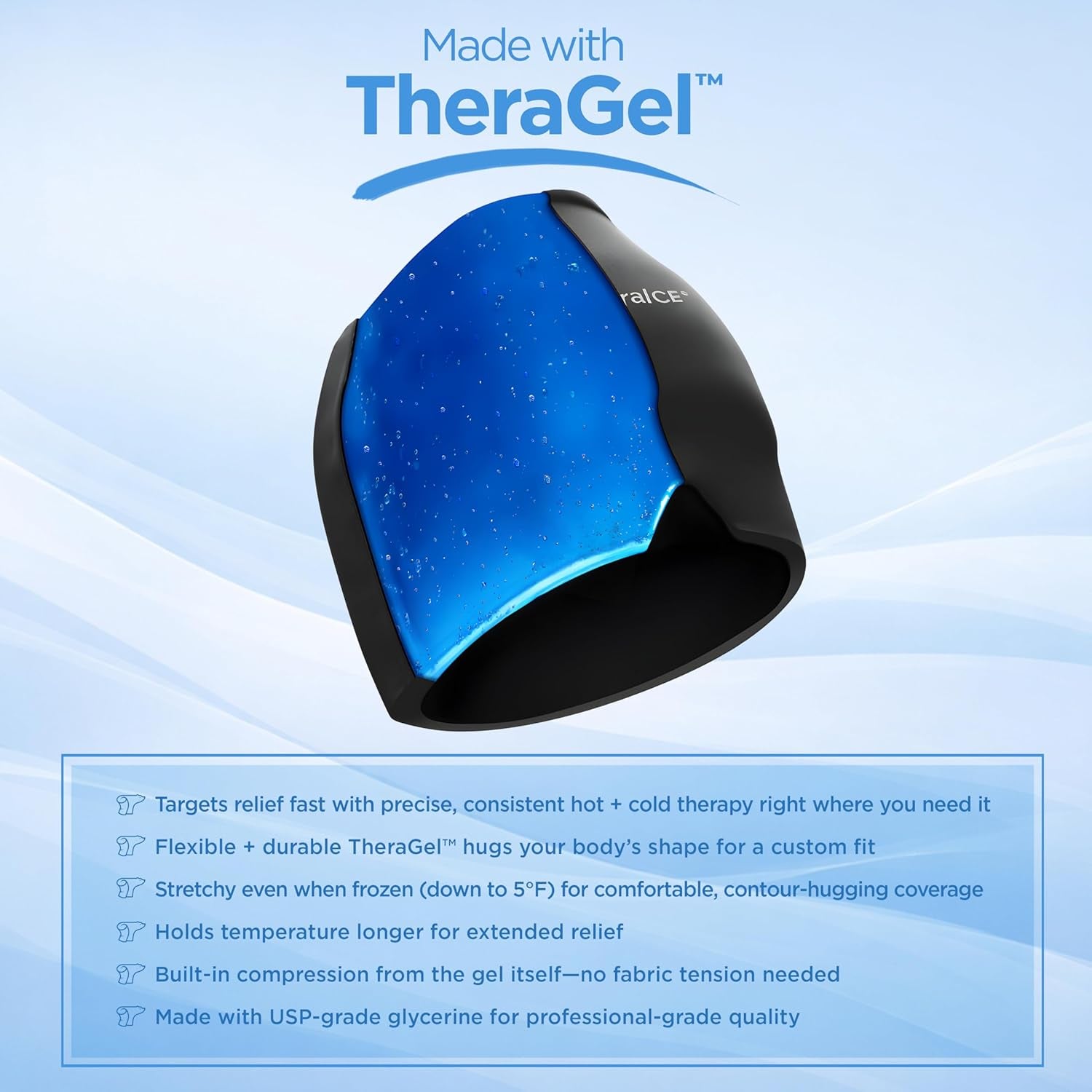 Headache Relief Cap, Migraine Ice Pack Mask Products, Women Cooling Gel Hat, Face Cold Compress Head Wrap for Her Stress. Great Birthday Gift for Mom, Sister, Grandma, Girlfriend, & Teacher