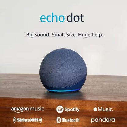 Echo Dot (5Th Gen) Smart Speaker with Alexa Deep Sea Blue
