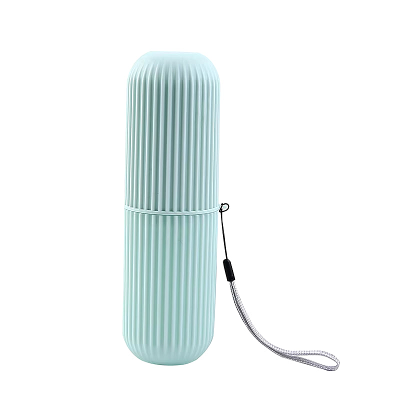 Portable Toothbrush and Toothpaste Holder Case for Travel and Camping - Protects Against Dirt and Damage