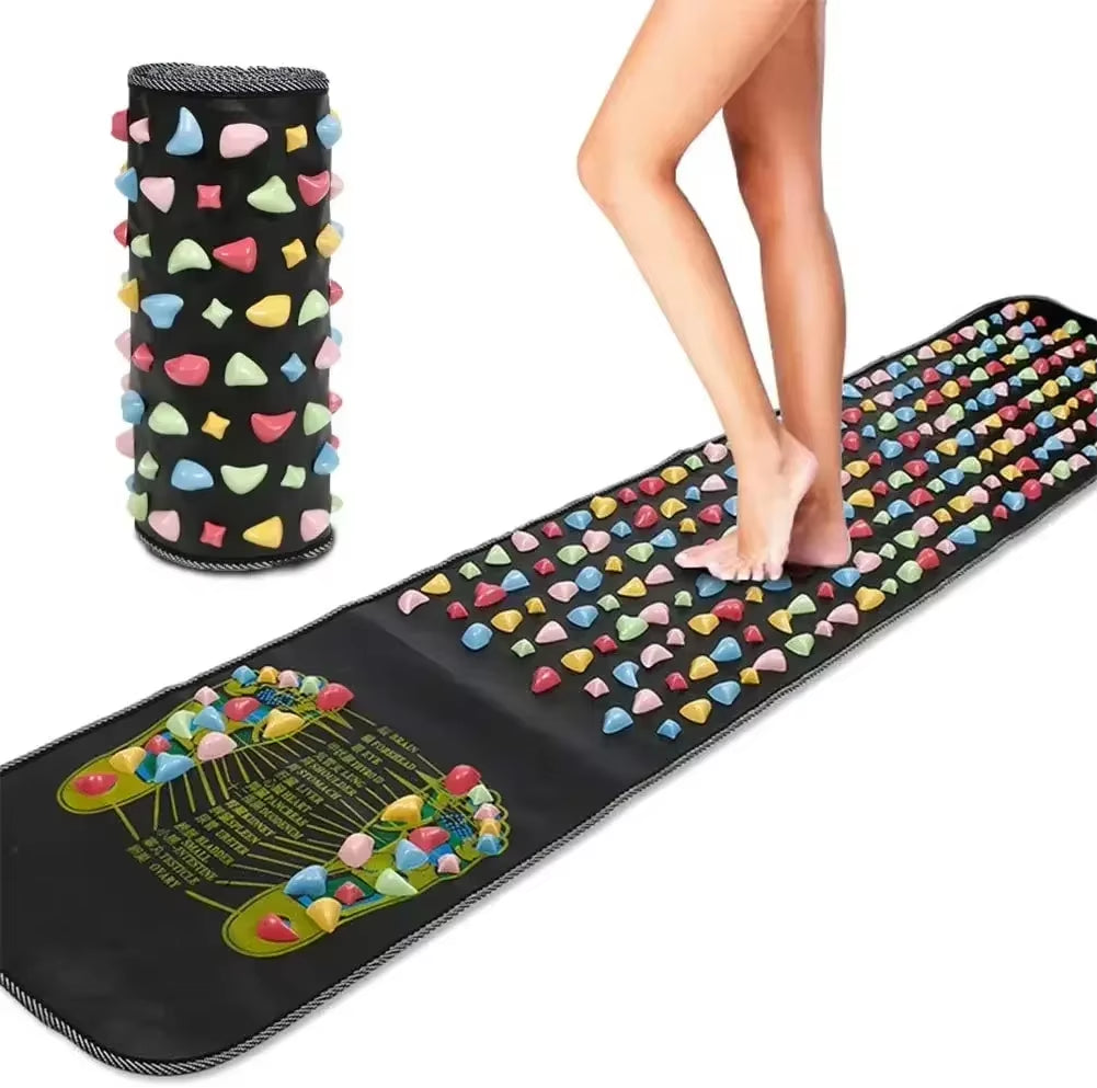 Foot Pressure Massage Board with Imitation Goose Soft Stone for Enhanced Foot Health and Relaxation