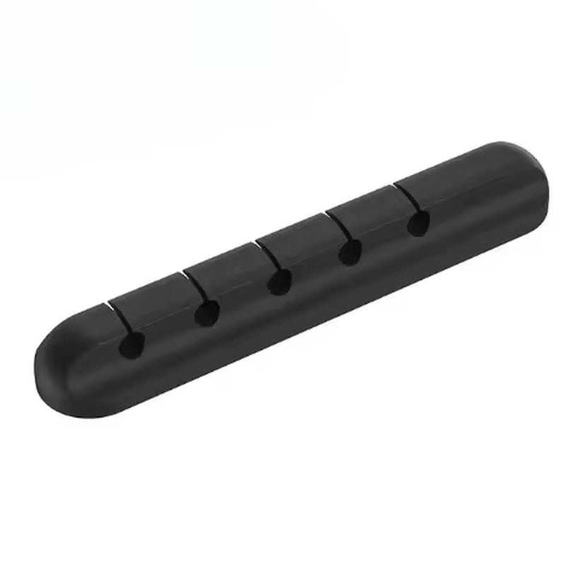 Mobile Phone Charging Cable Organizer with Snap Clip for Efficient Wire Management