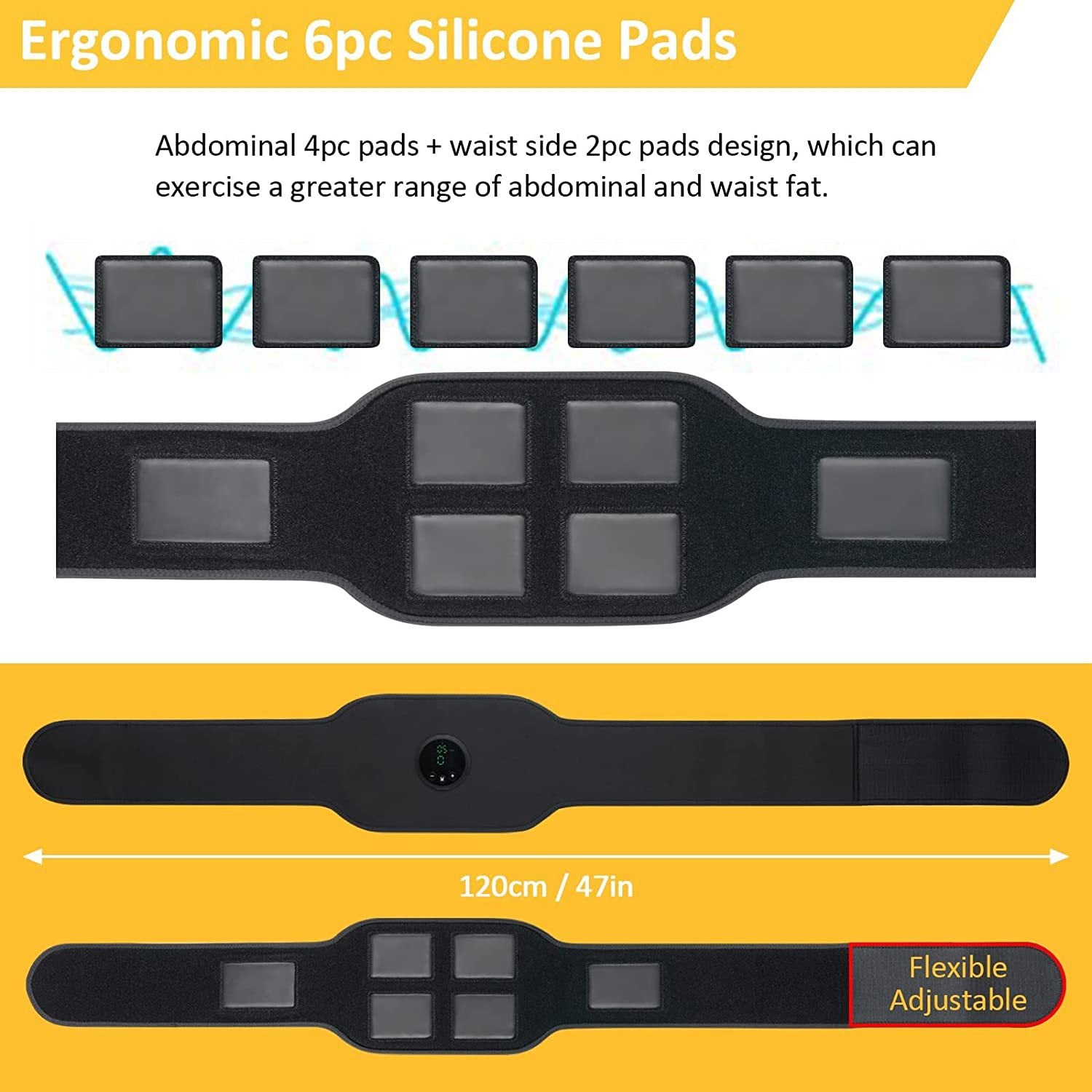EMS Abdominal Crunch Board Massage Belt Abdominal Fitness Instrument