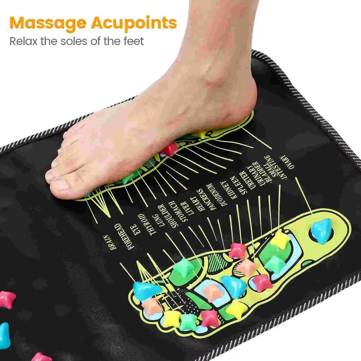 Foot Pressure Massage Board with Imitation Goose Soft Stone for Enhanced Foot Health and Relaxation