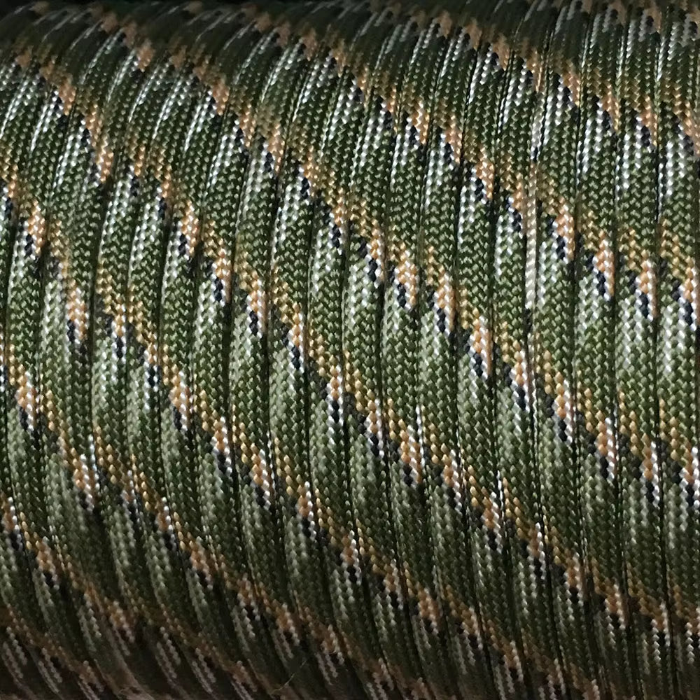 550 Paracord Rope - 7 Strand, 4mm Military Tactical Cord for Camping, Outdoor Survival, and DIY Bracelets (5/15/30M Options)