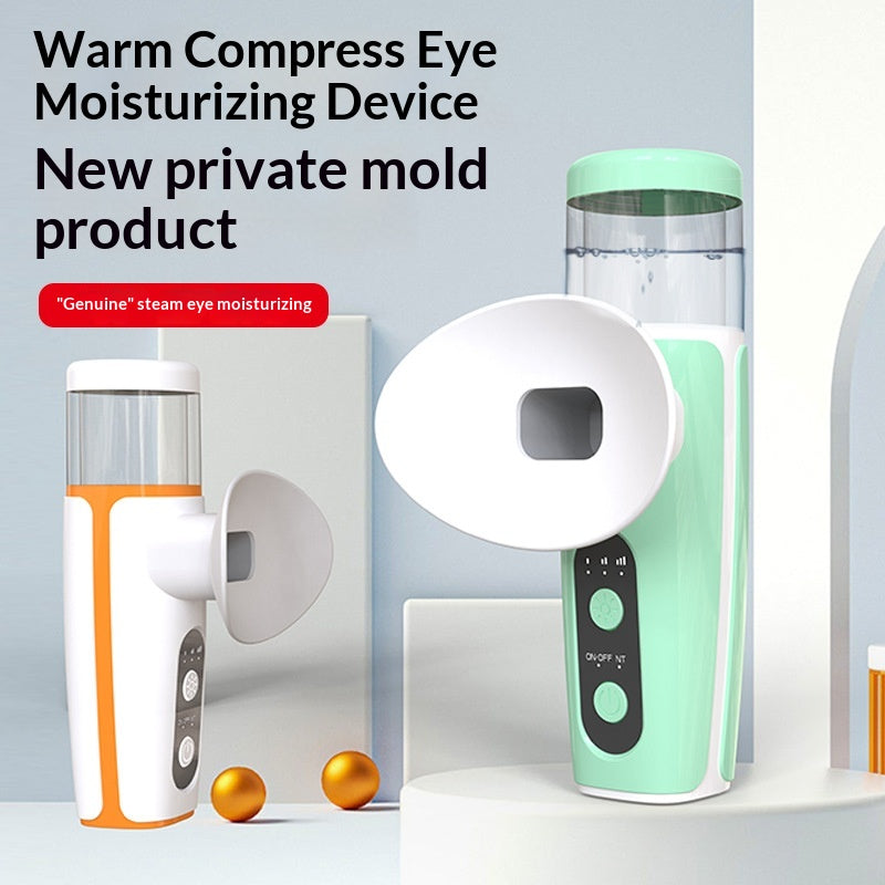 Moisturizing Eye Care Device with Atomizing Charging Spray