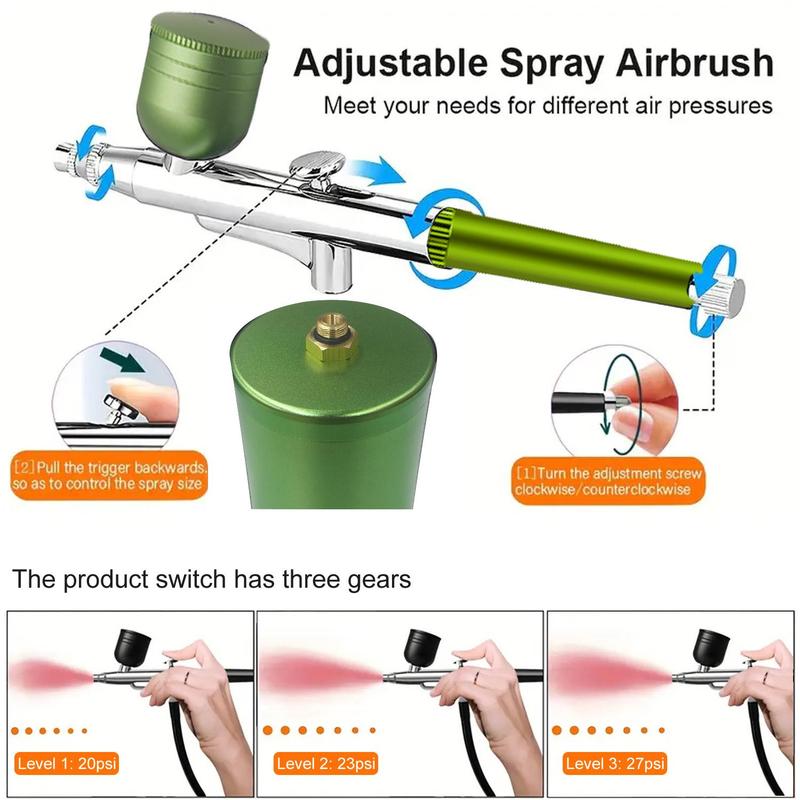 ⏳Time-Limited Special⏰Electric Airbrush Kit with Compressor