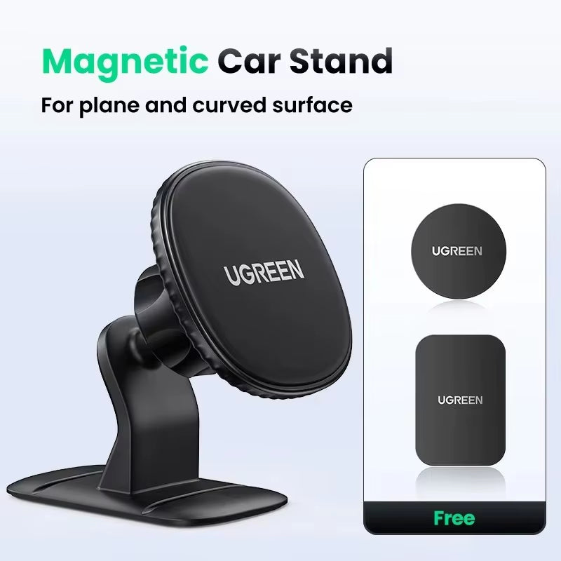 UGREEN Magnetic Car Phone Holder for Iphone 16 15 14 Pro Max Samsung Xiaomi Car Holder for Phone Dashboard Phone Holder Stand