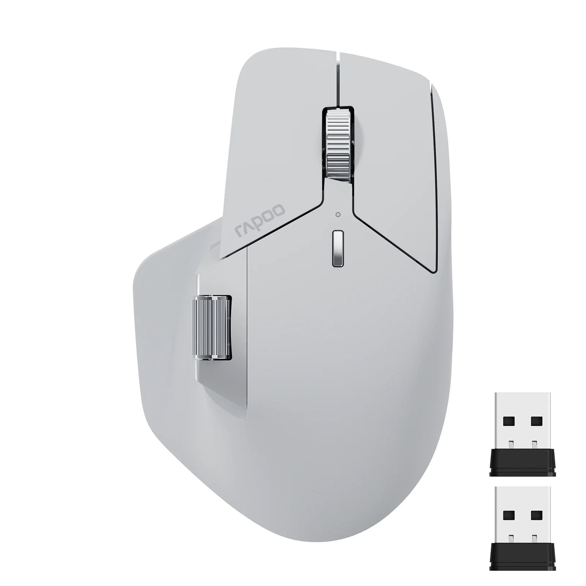 MT760L/MT760M Multi-Mode Ergonomic Wireless Mouse with 4000 DPI and Bluetooth Support for Up to 4 Devices
