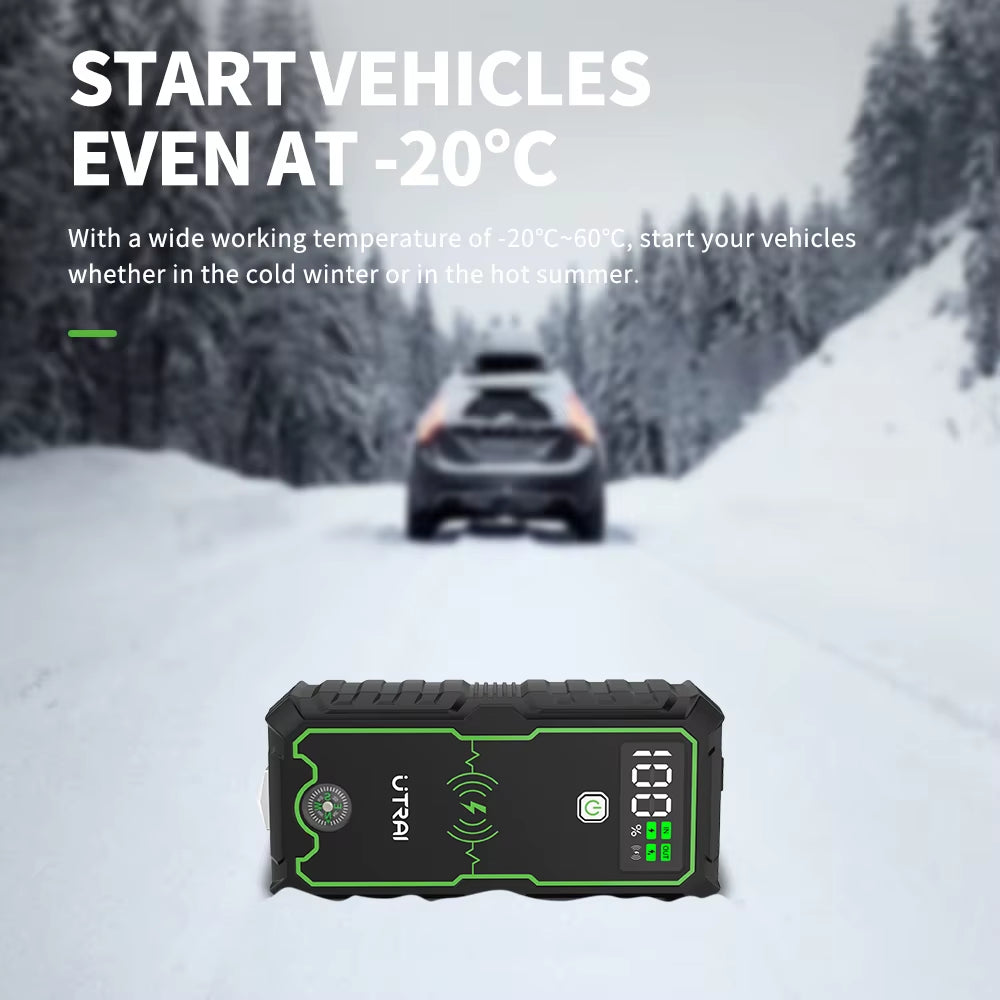 Power Bank 4000A Jump Starter Portable Charger Car Booster 12V Auto Starting Device Emergency Car Battery Starter