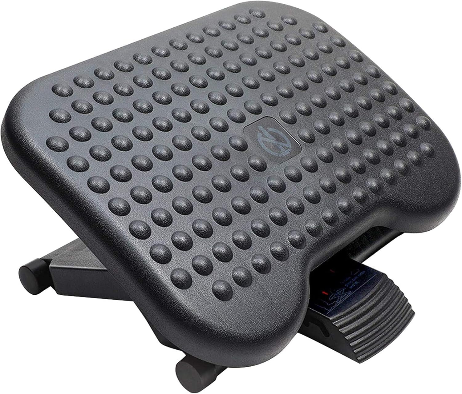 Improve comfort with an Adjustable Under Desk Footrest that offers flexible height support & ease leg strain with a tilting design.