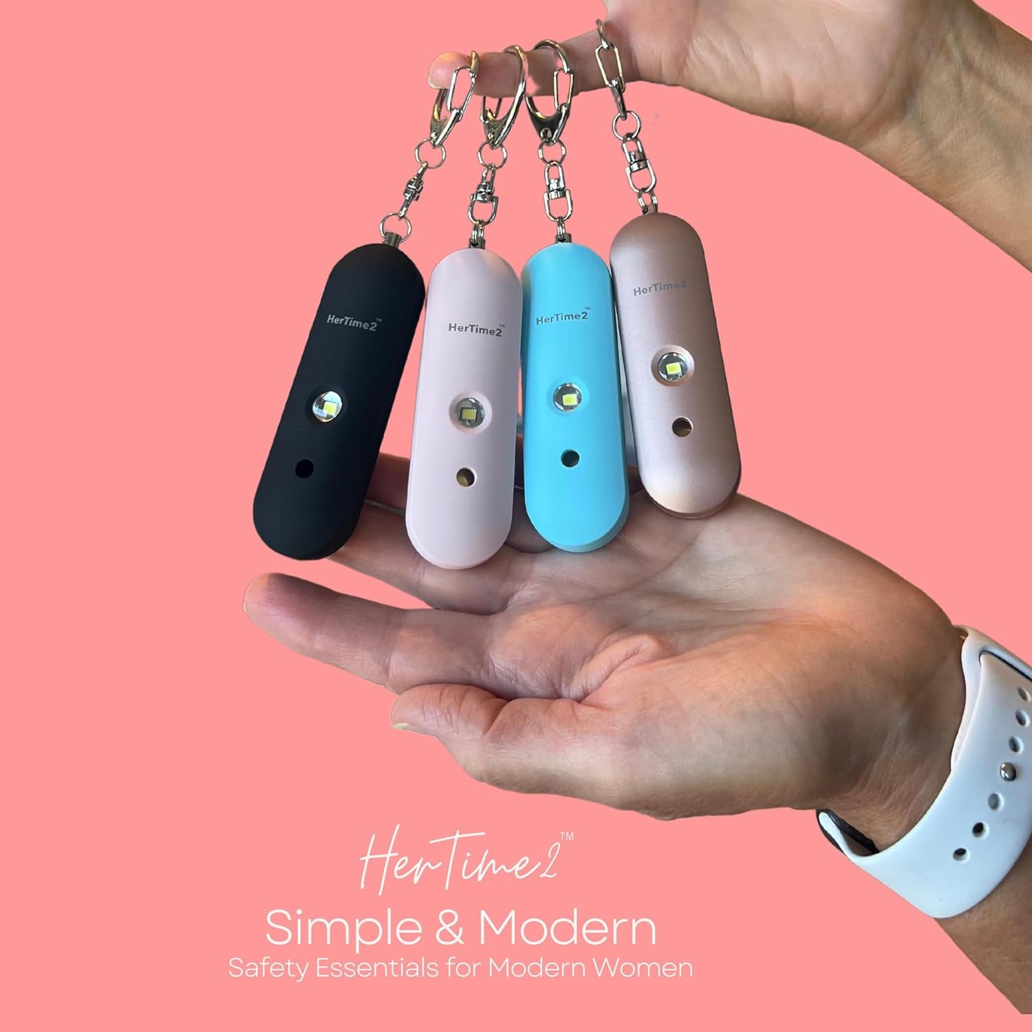 Get a Personal Safety Alarm Keychain to grab attention or feel secure. A compact everyday keychain for confidence, comfort & peace.