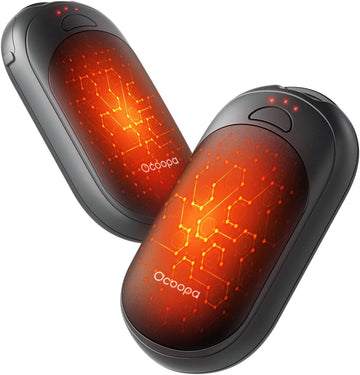 Shop 2 Pack Magnetic Hand Warmers rechargeable with adjustable heat, long-lasting battery life & compact pocket-friendly design.