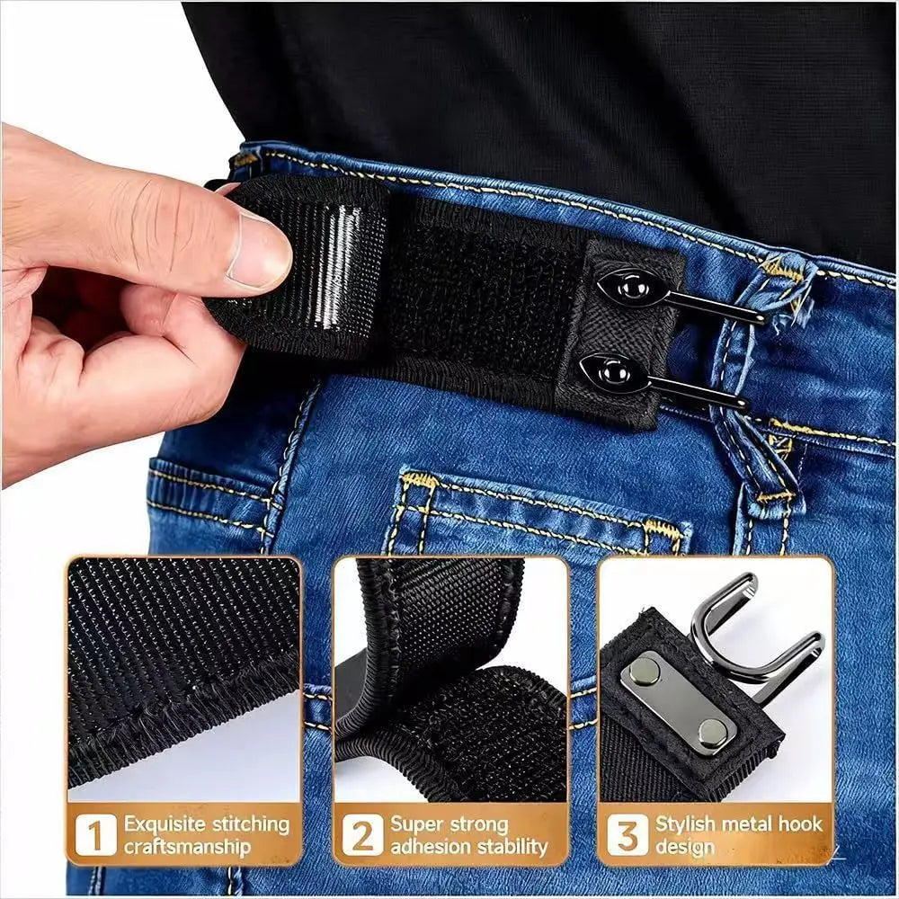 Buckleless Elastic Hidden Belt