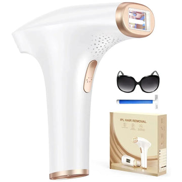 999900 Flashes IPL Hair Removal Device for Safe, Permanent, and Painless Treatment for Face and Body - Suitable for Men and Women for Home Use