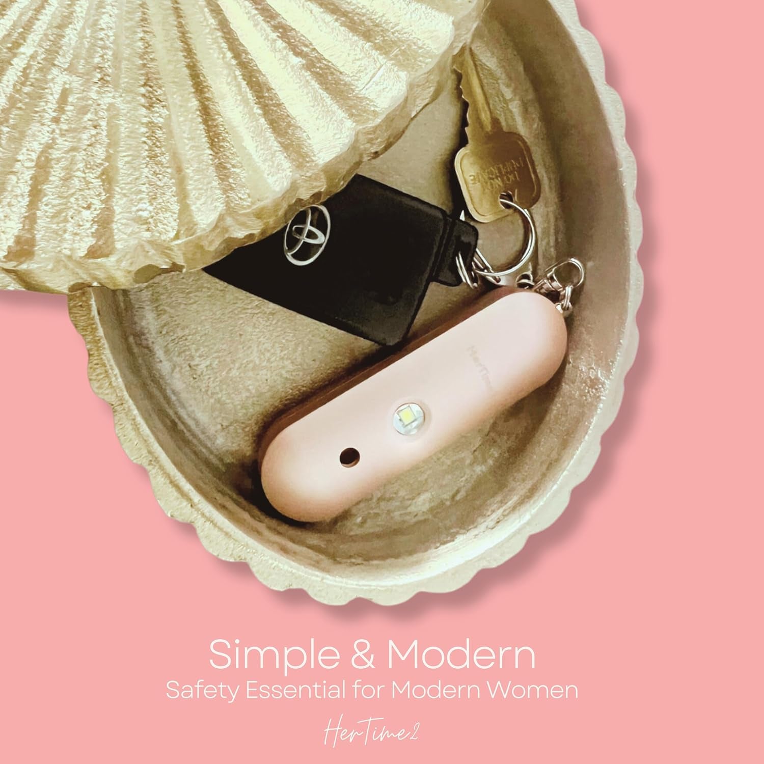 Get a Personal Safety Alarm Keychain to grab attention or feel secure. A compact everyday keychain for confidence, comfort & peace.