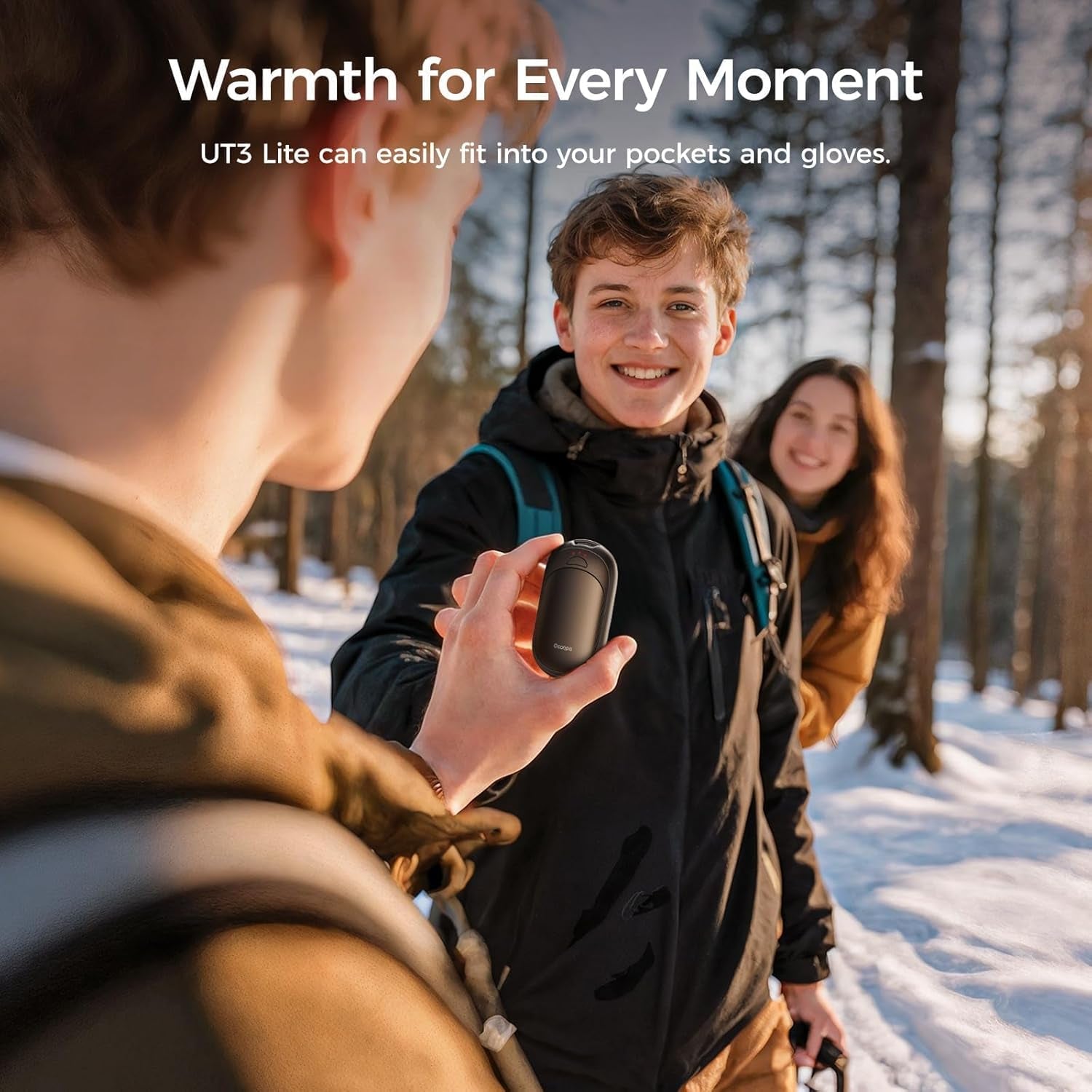 Shop a 2-pack of rechargeable magnetic hand warmers with adjustable heat levels & a compact pocket-friendly design for winter comfort.