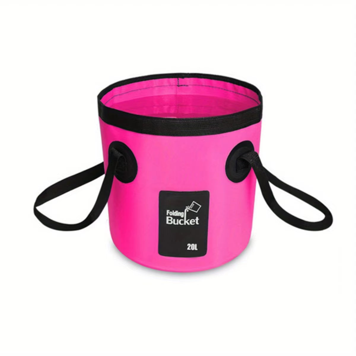 20L Portable Foldable Water Bucket for Travel, Camping, Hiking, Fishing, and Washing