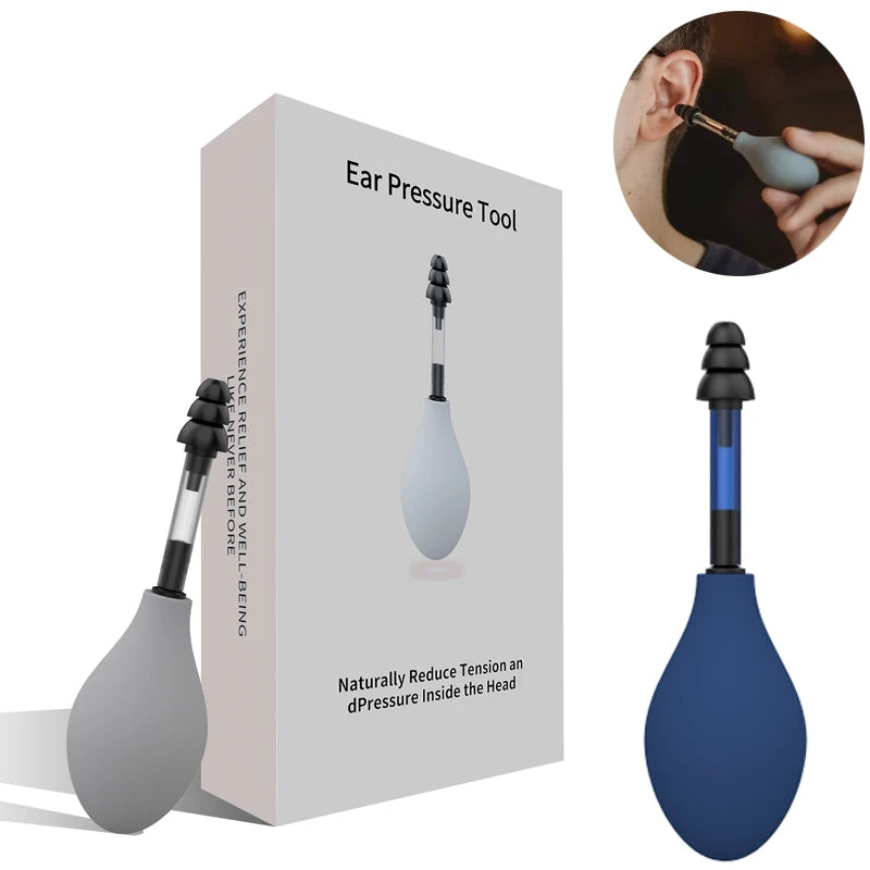 Portable Ear Pressure Relief Suction Device for Headache and Ear Massage