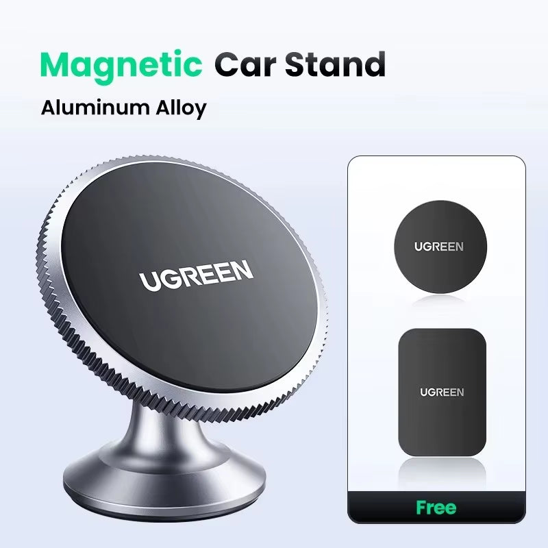 UGREEN Magnetic Car Phone Holder for Iphone 16 15 14 Pro Max Samsung Xiaomi Car Holder for Phone Dashboard Phone Holder Stand
