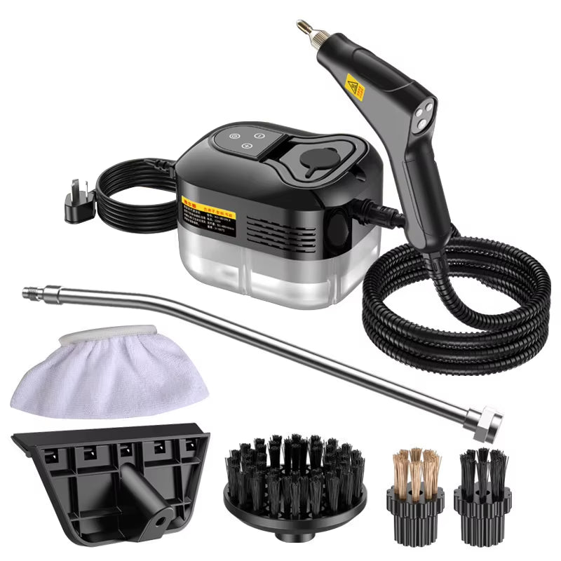 High-Performance Handheld Steam Cleaner for Household Use - Ideal for Air Conditioners, Kitchens, Cars, and Furniture (EU/US)