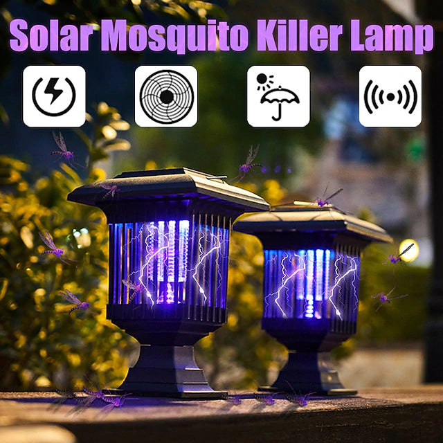 SolarGlow™ 3 in 1 Mosquito Killer Solar Lamp