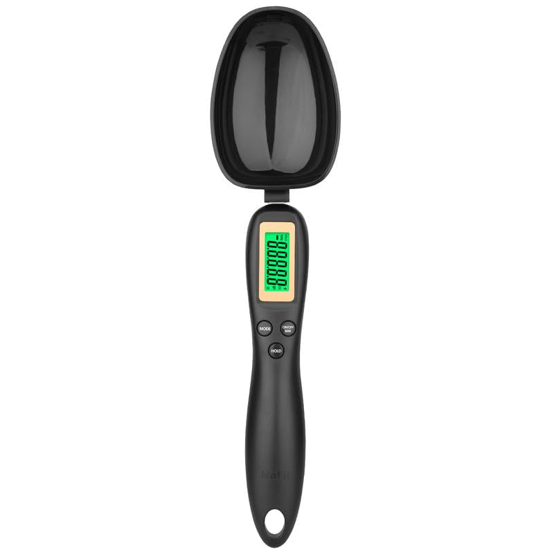 Digital Measuring Spoon, Electronic Adjustable Measuring Spoon Scale 500G / 0.1G High Precision for Kitchen Gadgets Daily Meals Pet/Dog Food Measuring Scoop