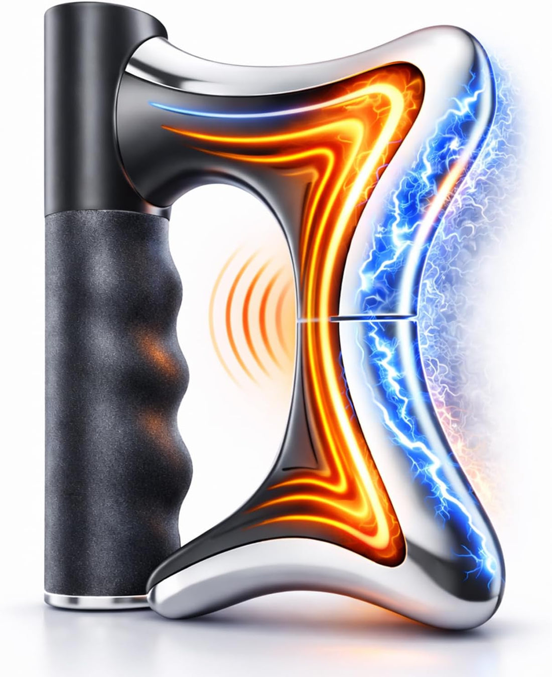 Heated Muscle Scraper Tool, Fascia Release Full Body Contouring Machine, Muscle Scraper Tool Features Modes: Vibration, Heat Therapy and Microcurrent, Fascia Instant Muscle Relaxation Soreness Relief