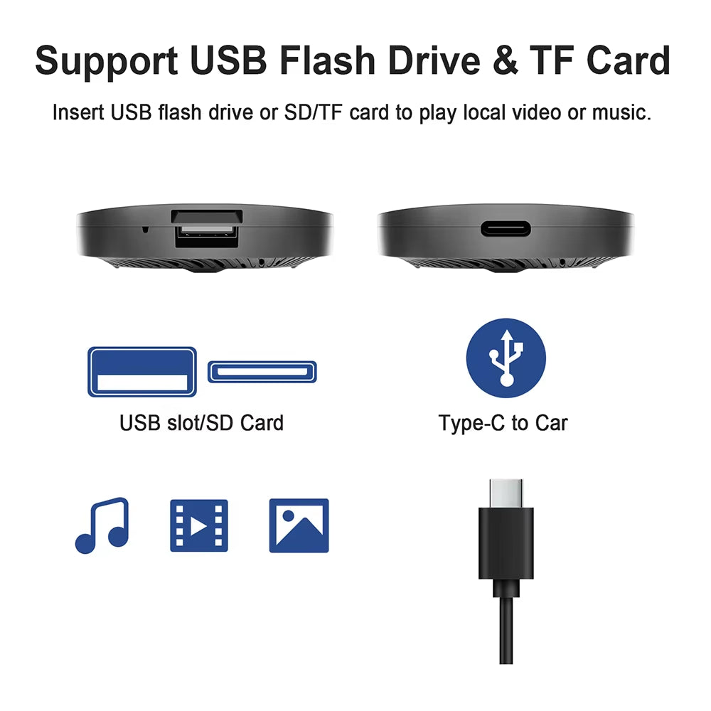 Android 13 Car Ai Box Wireless Carplay Adapter Android Auto for Netflix Youtube for MG ZS EV MULAN MG4 MG5 EHS MARVEL R MAXUS