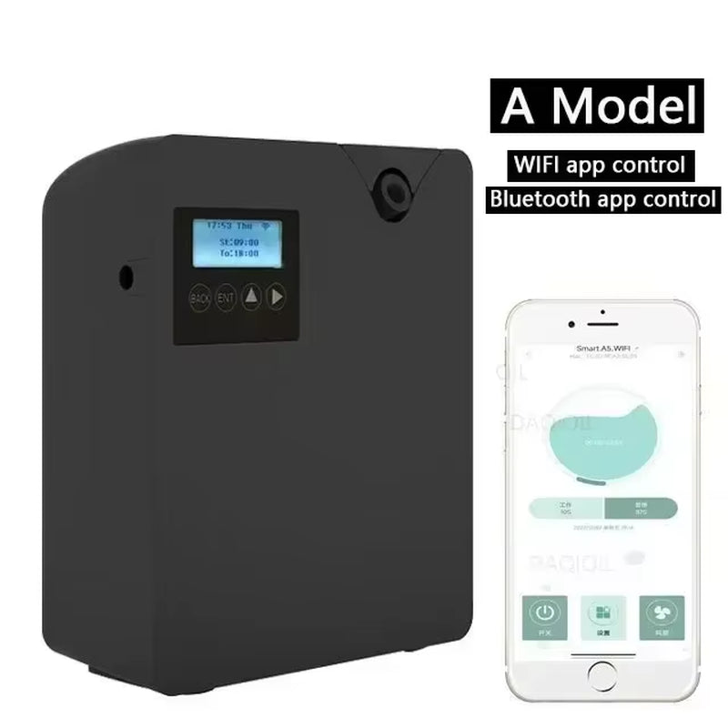WIFI Bluetooth Essential Oil Diffuser Timer Function Aromatic Fragrance Device for Home Hotel Waterless Aroma Diffuser