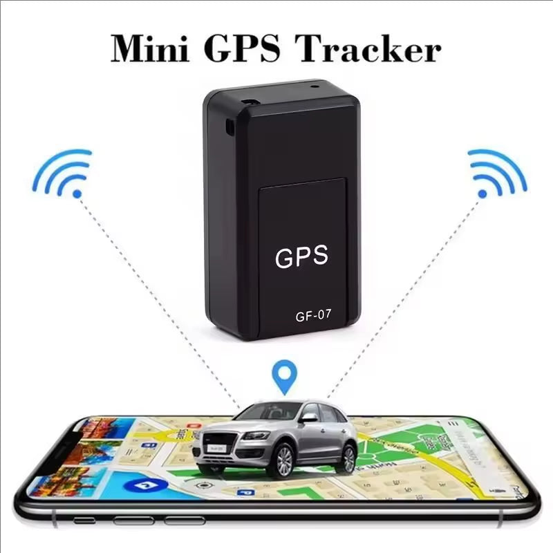 GPS Tracker for Motorcycles and Vehicles - GF07 Mini Magnetic Locator for Pets, Children, and Elderly with Mobile App Integration